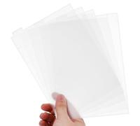 Operitacx Diviseurs de reliure à 6 trous format A5 onglets transparents feuilles de plastique insérables feuilles d'index planificateur diviseurs Pages d'indexation