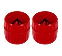 Operitacx Ébavureur Professionnel pour Tubes Cuivre Intérieur et Extérieur, Acier Ressort et Abs, Diamètre 5-38 Mm, Lot de 2, Outil pour Maintenance de Canalisation