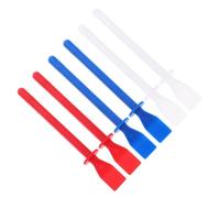 Operitacx Épandeurs de Colle Outils Flexibles Lot de 6 en Copolymère Pp Couleur Aléatoire Prise Confortable, Facile à Nettoyer pour Cuir et Papier pour Artisanat Cuir et DIY