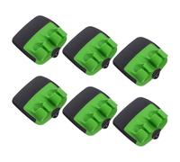 Operitacx Éplucheur à Doigt Inox Lot de 6 Manche Ergonomique pour Pommes de Terre et Courge Outil Polyvalent pour Fruits et Légumes