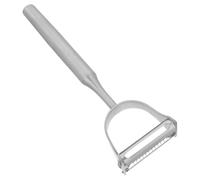 Operitacx Éplucheur Légumes Couleur Argenté Double Lame en Acier Inoxydable pour Éplucher et Râper, Cuisine et Préparation de Snacks