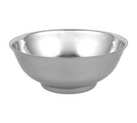 Operitacx Grand Bol en Acier Inoxydable 1400ml, Rond, Argenté