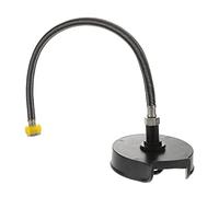Operitacx Lave-verres pour Évier en Abs Noir Nettoyage Rapide et Complet, pour Bar ou Usage Domestique, 1 Set D'accessoires pour Évier Cuisine