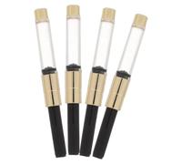 Operitacx Lot de 4 convertisseurs d'encre à remplissage par pression pour stylos-plumes, réservoirs à vis de 2,6 mm, absorbeur pour correcteurs d'encre, accessoires de recharge pour