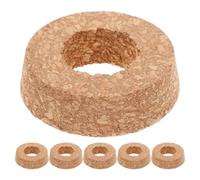 Operitacx Lot de 6 Bouchons en Liège Coniques pour Vases de Propagation en Verre, Gestion Facile de l'eau, Design Polyvalent, pour Créer de Magnifiques Mini-Jardins