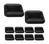 Operitacx Lot de 8 cales de nivellement compatibles avec les plaques de cuisson, pieds de plaque de cuisson antidérapants en caoutchouc, accessoires de pour une meilleure stabilité de l'appareil.