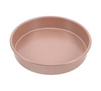 Operitacx Moule à Gâteau Rond Antiadhésif de 23cm en Acier au Carbone Rose