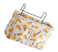 Operitacx Organisateur de Vêtements pour Bébé Suspendu sans Clou en Coton et Lin Structure en Fer, Rangement Multi-Usage pour Chambre et Dortoir, Style Simple et Élégant