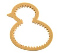Operitacx Ouvre-bouteille en Silicone Jaune Antidérapant de Petit Canard, Ouvre-pot Multifonction Grosse Petite Ouverture, Cuisine Quotidienne