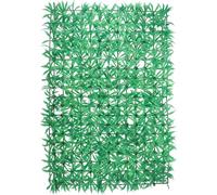 Operitacx Panneau Mural de Verdure Artificielle, Panneau Mural de Haie Artificielle, PVC Vert, pour Murs et Sol, Décoration Murale Végétale pour Hôtels et Mariages