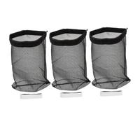 Operitacx Paquet Récupérateur De Peluches Sèche-linge Nylon Noir, Filtre à Peluches Pour Conduit Ventilation, Protection Conduit Évacuation, Lot De 3 Pièces Pour Usage Domestique