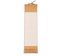 Operitacx Parchemin Pour Calligraphie Papier De Riz Premium 38X10Cm Rouleau Vierge Pour Peinture Chinoise Art Scroll Compact Loisirs Créatifs Décoration Intérieure