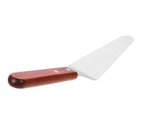 Operitacx Pelle à Pizza Spatule Cuisine Manche en Bois Triangulaire en Acier Inoxydable Fonctionnelle et Confortable Cuisson Service de Tartes et Biscuits