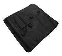 Operitacx Pochette de Rangement pour Couteau et Cutter en Tissu Oxford Noir | Imperméable, Compartiments Internes, Fermeture Serrée, pour Voyage, Extérieur, Chefs et Cuisiniers