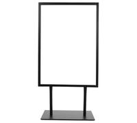 Operitacx Présentoir de table économique : Porte-affiches publicitaires pour prix - Présentoir pour menus et prospectus A4 pour restaurants et pâtisseries - transparent pour brochures de magasins