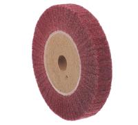 Operitacx Roue de Polissage Disque à Polir Non Tissé Grain 320 Marron, pour Meuleuse D'angle et Meuleuse D'établi, Polissage de L'acier Inoxydable et Usage Domestique et Automobile
