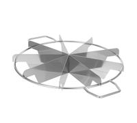 Operitacx Séparateur de Parts de Gâteau Rond en Acier Inoxydable 35 CM | Poignée Ergonomique, Guide de Coupe Antiadhésif, Compatible et Tarte, Lavable au Lave-vaisselle
