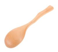 Operitacx Spatule à Riz en Bois avec Grosse Capacité, Prise en Main Confortable, Ustensile Cuisine Sûr et Minimaliste pour Servir et Mélanger Aliments
