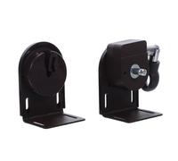 Operitacx Support de Store Enrouleur Extérieur Marron, Kit de Fixation | Pièces de Rechange pour Pare-soleil, Montage en Partie Inférieure, Côté ou Partie Supérieure, Intérieur et Extérieur