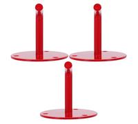 Operitacx Support Métallique Mural pour Extincteur 3 Pièces, Crochet Fixation Robuste en Fer, Installation Facile, Design Gain de Place, pour Extincteurs Co2 2-9kg, pour Véhicules et