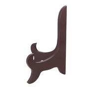 Operitacx Support Porte-assiette en Bois Élégant pour Affichage Décoratif, Plaques Collectrices Courbées, pour Présentation de Gâteaux Bureau