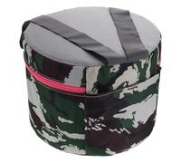 Operitacx Tabouret Portable de Jardinage Pliant en Plastique Assise en Coton, Structure Stable, Adapté Désherbage Activités de Détente en Extérieur Couleur Aléatoire