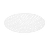 Operitacx Tapis de Cuiseur à Riz en Silicone Blanc, Résistant à Chaleur | Antidérapant, Facile à Nettoyer, Anti-huile et Anti-brûlure, pour Marmite Antiadhésive et Cuisson Vapeur
