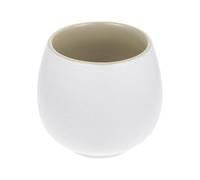 Operitacx Tasse à Thé Maison Bureau Compacte et Portable Grosse Capacité Céramique Noire en Céramique Délicate