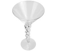 Operitacx Verre à Martini Créatif en Verre 200ml, Style Chic | Cocktails, Mojitos et Autres Boissons, Bords Lisses, Silhouette Délicate, Usage Bar et Table