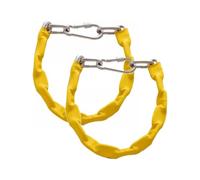 Opeximatun Crochet de Suspension Robuste, Crochets pivotants Robustes, chaîne d'extension en Alliage, 2 Ensembles, Plusieurs Tailles