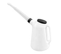 Opilroyn Carafe à bec verseur - Distributeur de liquide avec couvercle - Récipient doseur automobile | Pour changement de voiture, camion, moto, moteur, machine, cuisine et cuisine