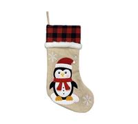 Opilroyn Chaussette de Noël géante - Noël d'hiver pour cheminée | Amusantes pour poignées de porte et garnitures de friandises pour et