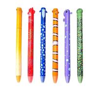 Opilroyn Erasable Pens Cute 6 Pieces Marine Shape Writing Stationery Animal