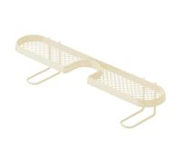Opilroyn Porte-robinet | Porte-savon en forme de U - Support d'évier de douche non monté - Pour salle de bain, douche, cuisine, location, comptoir, appartement, dortoir