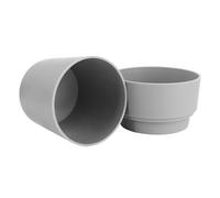 Opilroyn Pots d'intérieur - Pot à double couche pour d'intérieur - Pour extérieur, jardin, cour, pelouse, terrain, maison, balcon, clés, argent et