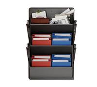 Opilroyn Wall Shoe Storage 3-Tier Heavy Duty Vertical Organizer Oxford