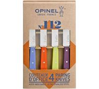 Opinel - 1381 - Coffret De 4 Couteaux D'office - N112 - Couleur Acidulée Multicolore