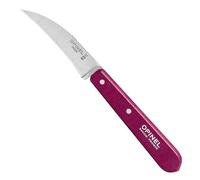 Opinel 254391 Couteau à légumes pour adulte en acier inoxydable Sandvik avec manche en bois de hêtre violet, multicolore, taille unique