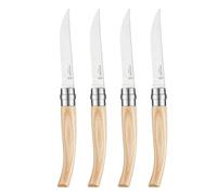 TABLE CHIC Coffret Kraft 4 couteaux Steak de table Frêne OPINEL