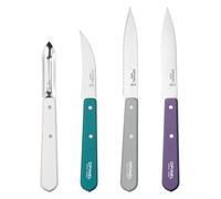 Coffret Les Essentiels ART DECO - office, universel, économe, bec oiseau - OPINEL