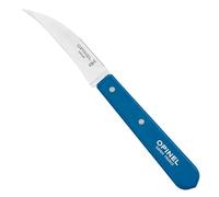 Opinel - Couteau à légumes - bec d'oiseau pour tourner et éplucher manche en bois bleu N°114 - OPINEL