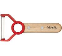 Opinel Éplucheur Le Petit Chef pour enfant Acier inoxydable Rouge