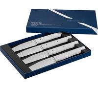 Coffret de 4 couteaux de table à lame lisse Facette blanc Opinel