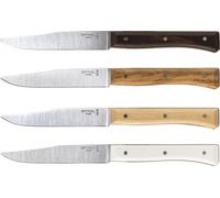 Coffret de 4 couteaux de table à lame lisse Facette panaché Opinel