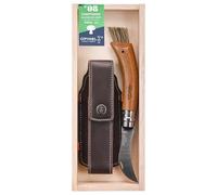 Couteau à champignon avec brosse et étui - coffret OPINEL - 17650