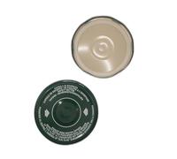 OPIROS Capsules Twist Off Avec Flip Diamètre 82 mm Avec Bouton Central De Contrôle Clic Clac Pour Bocaux En Verre Couvercles Pour Confitures Passées Tomate Confitures (20)