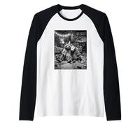 Opossum Raccoon Party Animal Manche Raglan