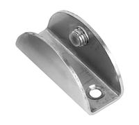 OPPWONG 6 Pièces Outil de Fixation de Clip de Panneau de Support de Support de Pince de Verre en Acier Inoxydable de Haute qualité pour un Usage Domestique, Résistant à la Corrosion, pour Verres de