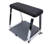 OPPWONG Chariot de Pédicure avec Plateau intégré, Roues Pivotantes et Oreiller Repose-Pieds pour Salon de Spa et Manucure à Domicile, Soins des Pieds