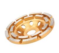 OPPWONG Disque de Meulage Diamant à Double Rangée 115/125/180 Mm, élimination Lisse des Copeaux pour Coupe de Pierre/asphalte/céramique pour Meuleuse D'angle, Longue Durée pour Machine à Polir,